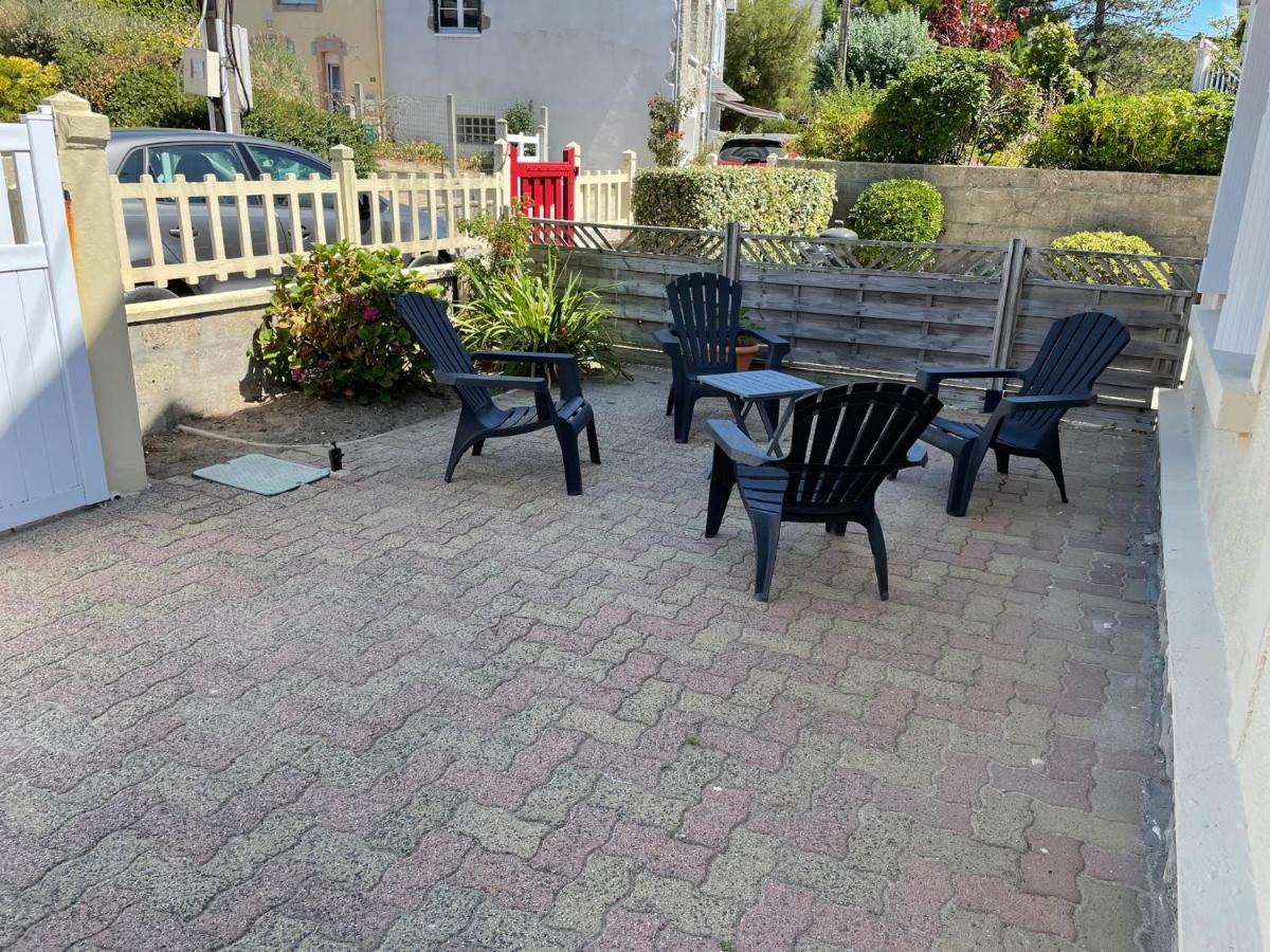 Baie Mt St Michel , Jullouville , Villa Caprice Rdc , 50 M Mer ,7 Pers , Pres Plage Dday Exterior foto