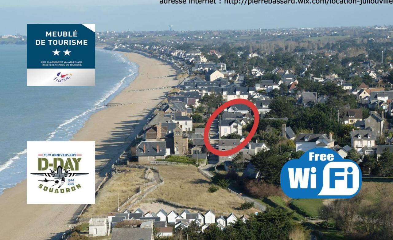 Baie Mt St Michel , Jullouville , Villa Caprice Rdc , 50 M Mer ,7 Pers , Pres Plage Dday Exterior foto